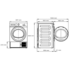 Beko 7kg Condenser Dryer DCY7402GXB2 image NaN