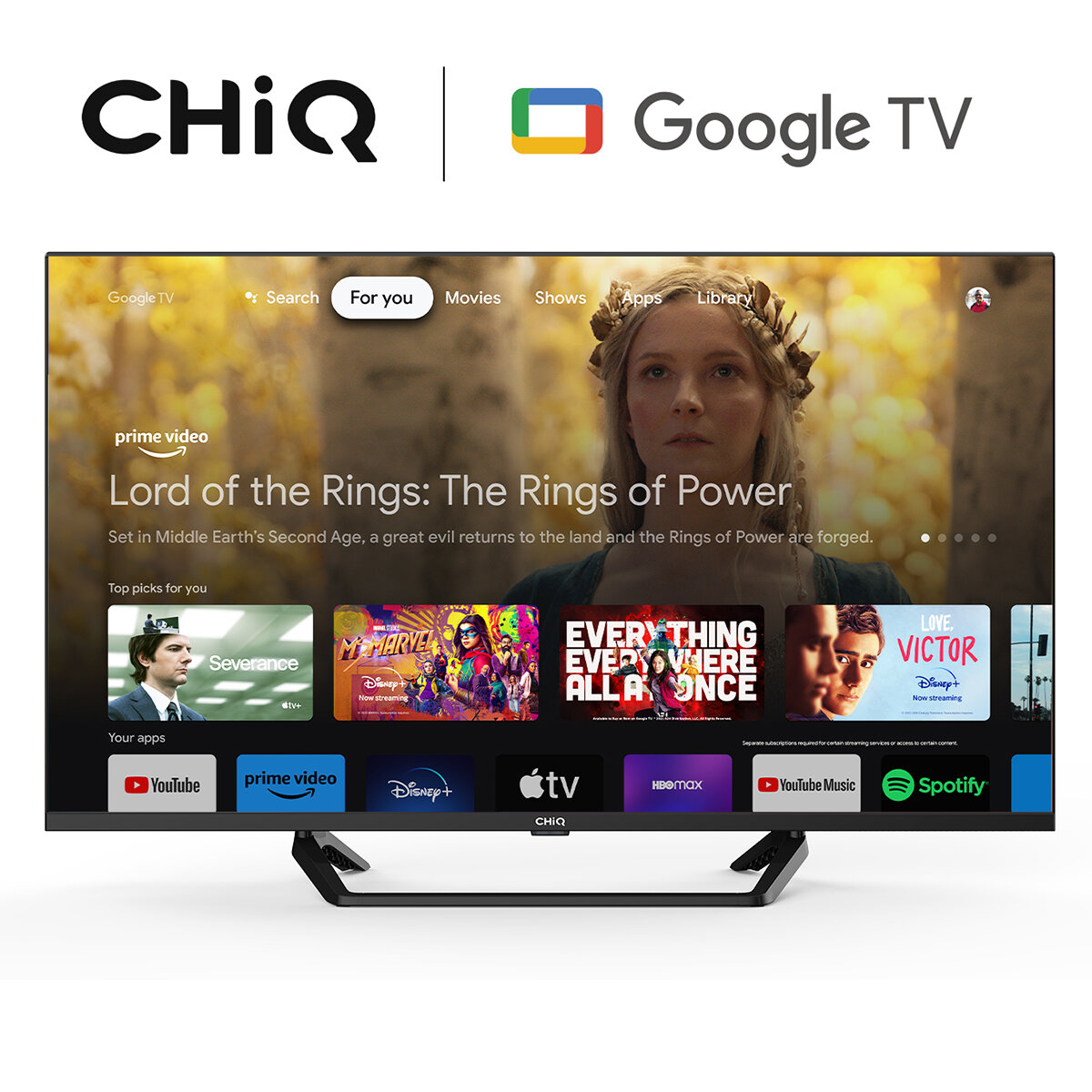 CHiQ 40 Inch LED FHD Google TV L40G7PG | Appliances Online