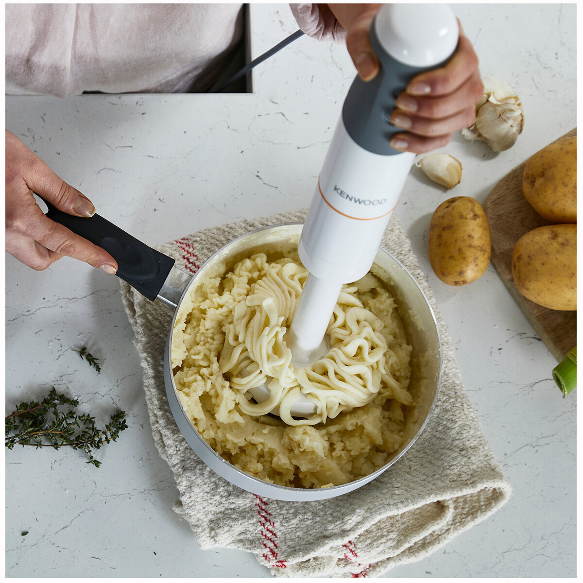 Electric potato outlet masher kenwood