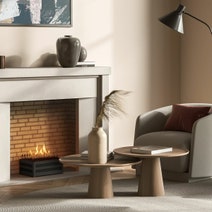 Planika Senso Basket Net Zero Automatic Ethanol Freestanding Fireplace SENSOBASKETFIRE hero image