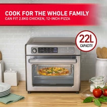 Sunbeam 22L 12-in-1 Digital Multifunctional Air Fryer Oven COM7000SS hero image