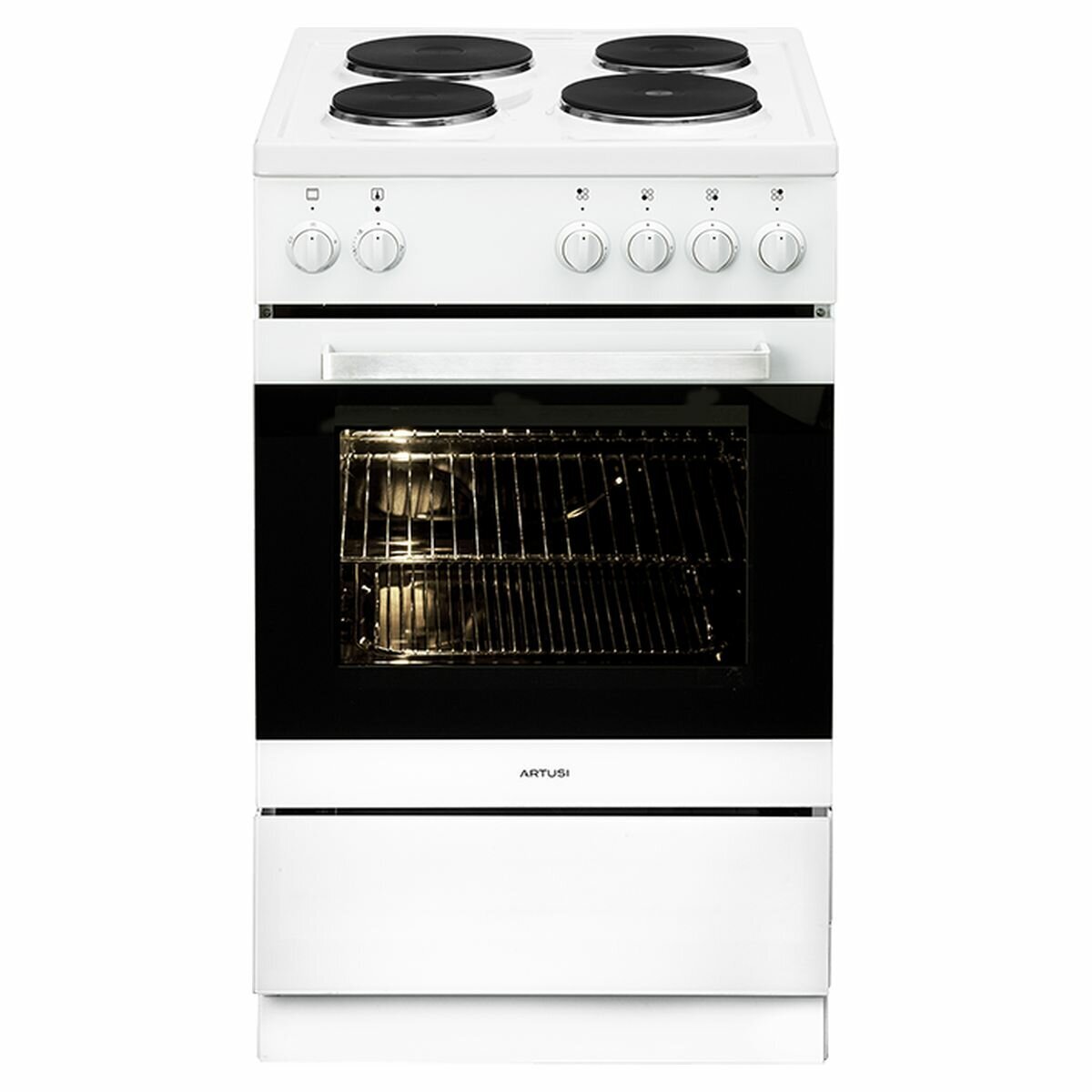 Artusi 54cm Electric Freestanding Oven Stove AFE544W Appliances