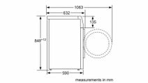 Bosch 9kg Serie 6 Front Load Washing Machine WAP28482AU hero image