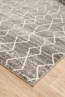 Rug Culture Evoke Large Silver Rug 290X200CM - EVO-257-SIL-290X200 hero image