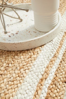 Rug Culture Nosa Medium Natural & White Rug 300X80CM - NSA-111-300X80 hero image