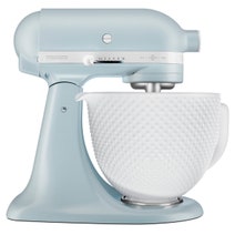 KitchenAid 5KSM180RCAMB 100 Years Misty Blue Retro Stand Mixer hero image