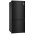 LG 420L Bottom Mount Fridge Black Steel GB-455BTL image NaN
