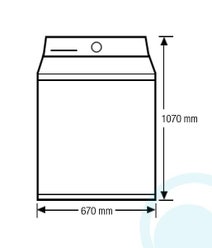 Simpson SWT1012A 10kg Top Load Washing Machine hero image