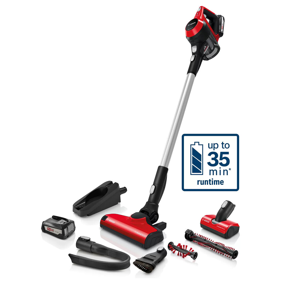 Bosch Unlimited ProAnimal Cordless Vacuum Red BCS61PE2AU Appliances Online