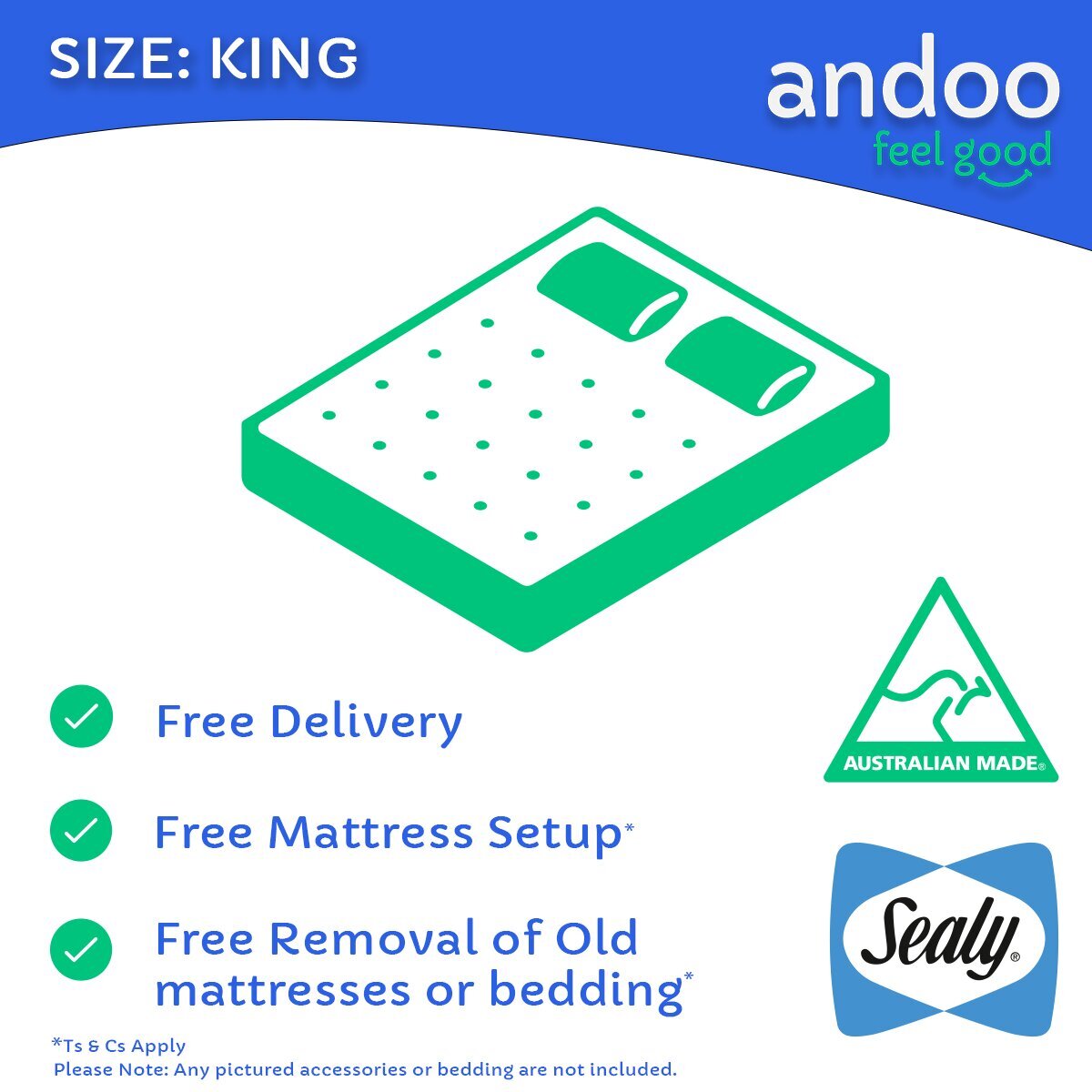 Sealy Posturepedic Sophia Flex Plush King Mattress - 735566 hero image