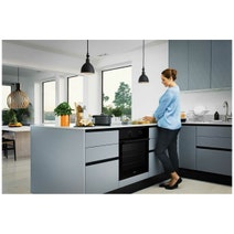 Chef 60cm Electric Fan Forced Built-In Oven-Black CVE612DB hero image
