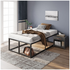 Zinus King Single 45cm Joseph Bed Frame Metal Bed Platform Base AU-FBMFB1ZC-18B image NaN