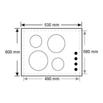 Fisher & Paykel CE604CBX1 60cm Ceramic Electric Cooktop hero image