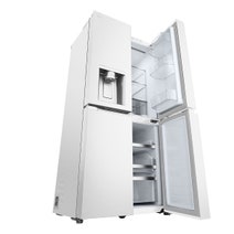LG 506L French Door Fridge with Ice and Water Dispenser White GF-L500MWH hero image