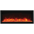 Remii 55 Inch Extra Tall Indoor Built-In Electric Fireplace with Black Steel Surround 102755-XT image NaN