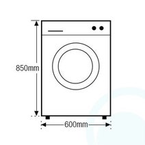 Fisher & Paykel WH8560P1 8.5kg Front Load Washing Machine hero image