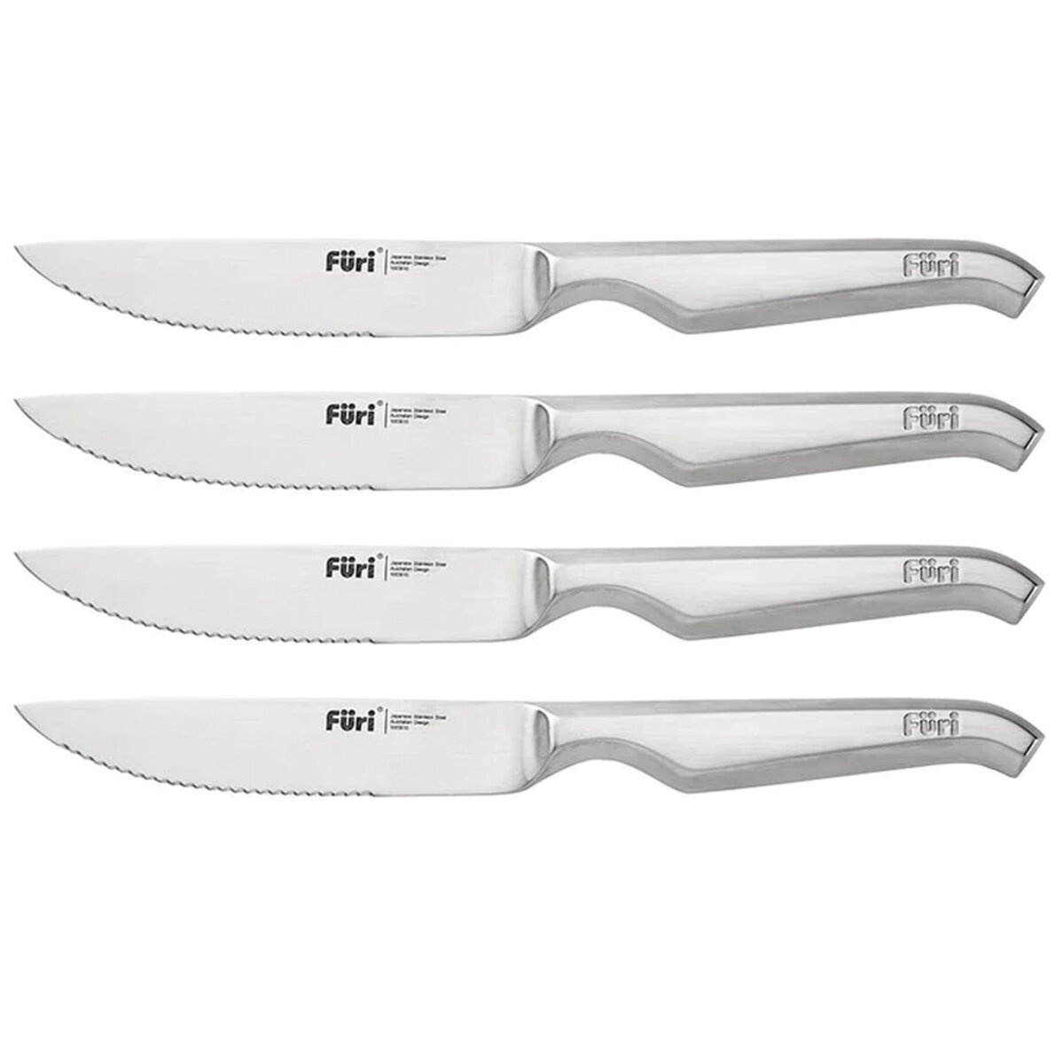 Furi Pro Serrated Steak Knives Four Piece Set 41472 hero image