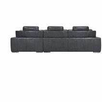 Kalona Ahlbeck Anthracite Three Seater Left Facing Chaise Sofa 6765-LAF-MS5002 hero image