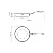 Tramontina Grano 20cm Tri-Ply Clad Stainless Steel Frying Pan 62155200 hero image