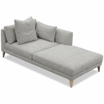 Kalona KYOTO Right Facing Extended Chaise Sofa Cloud WS-205-RCS-VILA-11 hero image