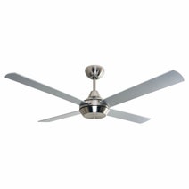 Mercator Cardiff Brushed Chrome 1300mm (52”) Ceiling Fan FC650134RBC hero image