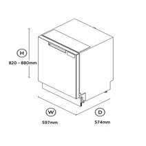 Fisher & Paykel Series 7 Contemporary Built Under Dishwasher Stainless Steel DW60UN4X2 hero image