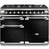 Falcon 110cm Elise Freestanding Dual Fuel Oven/Stove Black and Nickel ELS110DFGB/N image NaN