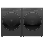 Fisher & Paykel Series 5 10kg Contemporary Front Load Washer & 8kg Heat Pump Dryer Laundry Package Graphite WH1060PG5DH8060PG5 hero image