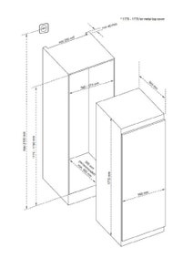 Smeg Fully Integrated 197L Freezer SABI221FF hero image