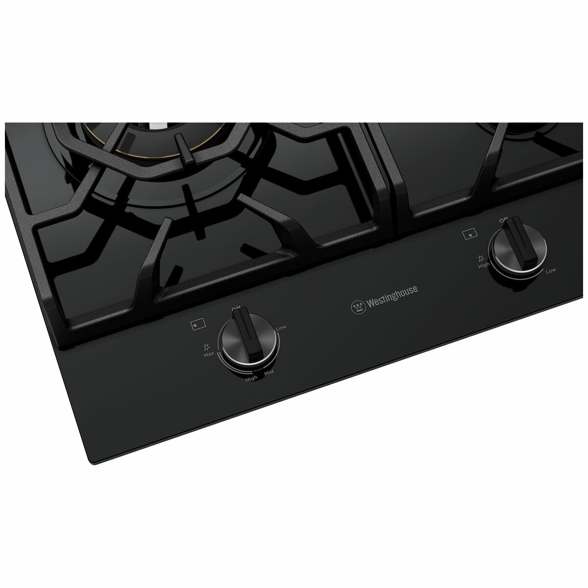 Westinghouse 60cm 3 burner clearance natural gas cooktop whg638bc