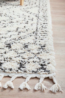 Rug Culture Casablanca Larger Natural & Charcoal Rug 290X200CM - CBA-FEZ-NAT-290X200 hero image