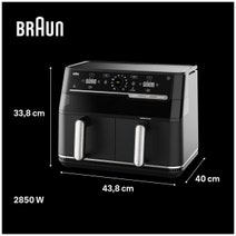 Braun TwinCook 5 Pro Airfryer TD5073BK hero image