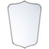 Turner Hastings Mayer 80x50 Shield Bathroom Mirror Chrome MA409MR-CH image NaN