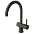 Sussex Taps Voda Sink Mixer Curved Matte Black VSMC-17 image NaN