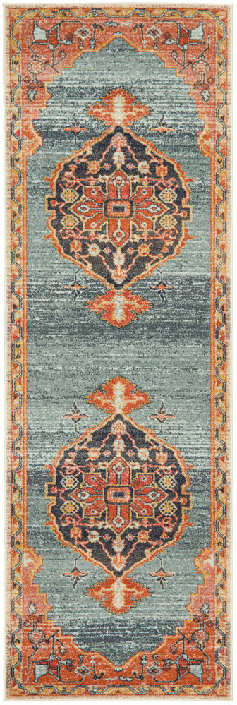 Rug Culture Legacy Extra Large Multi-coloured Rug 500X80CM - LEG-862-RUST-500X80 hero image