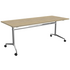 OLG Uni Flip Table 1500x750 New Oak Worktop with Chrome Frame OG_UNIFLIP1575C_NO image NaN