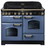 Falcon 110cm Stone Blue Induction Classic Deluxe Freestanding Oven CDL110EISBBR hero image