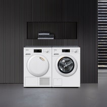Miele 7kg Front Load Washing Machine & 8kg T1 Heat Pump Tumble Dryer WCA020-TCB140WP hero image