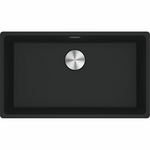 Franke Matte Black Single Bowl Sink With Drainer - MRG210-72MBFPC hero image