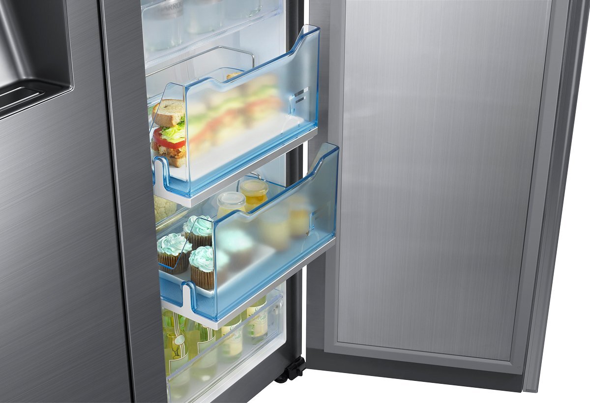 Samsung SRS636SCLS 636L Side by Side Fridge hero image