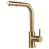 Rogerseller Tonic Square Sink Mixer with Pull Out Spray - Brushed Gold 3606013914 image NaN