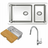 Abey LG180TPK Lago 1 and 1/3 Bowl Sink Pack image NaN