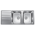 Blanco Double Bowl Left Hand Drainer Sink LEMIS8SRIFK5 image NaN