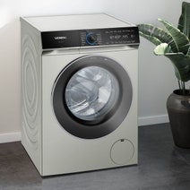 Siemens iQ700 10kg Front Load Washing Machine with i-Dos Silver Innox WG56B2FSAU hero image