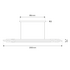 DCW Editions Org Horizontal Pendant Light - 2000mm ORGPH2000 image NaN