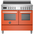 Bertazzoni 100cm Arancio Induction Freestanding Double Oven PRO105I2EART image NaN