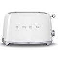 Smeg 50s Retro Style 2 Slice Toaster White TSF01WHAU