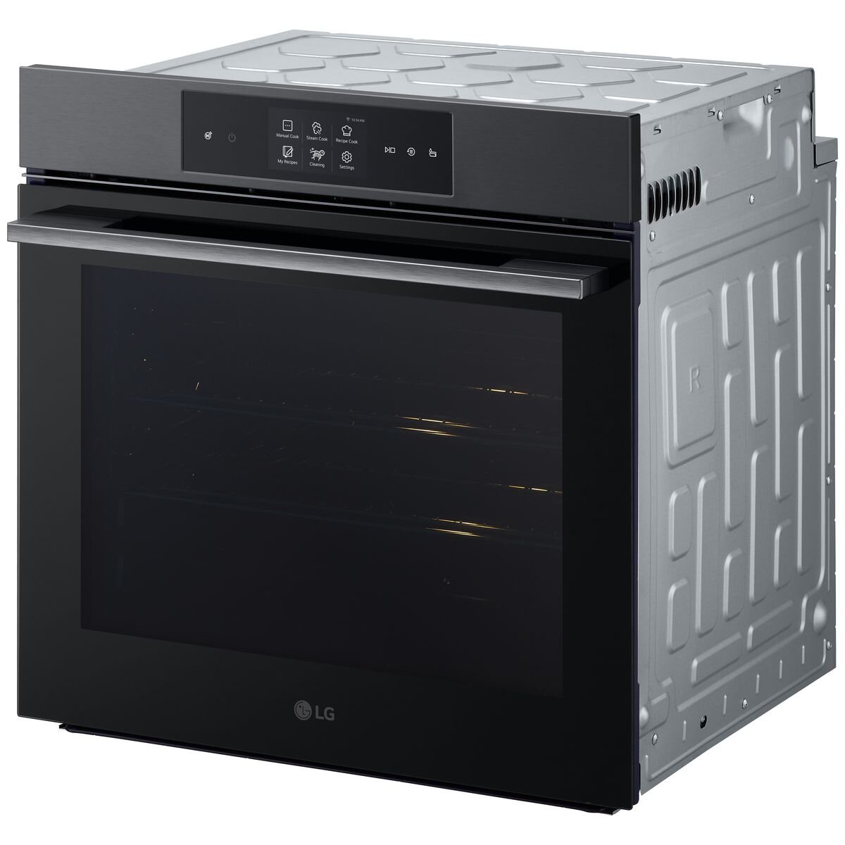 LG Series 9- 60cm Full Steam Pyrolytic Oven with InstaView-Matte Black BO609T2MB4 hero image