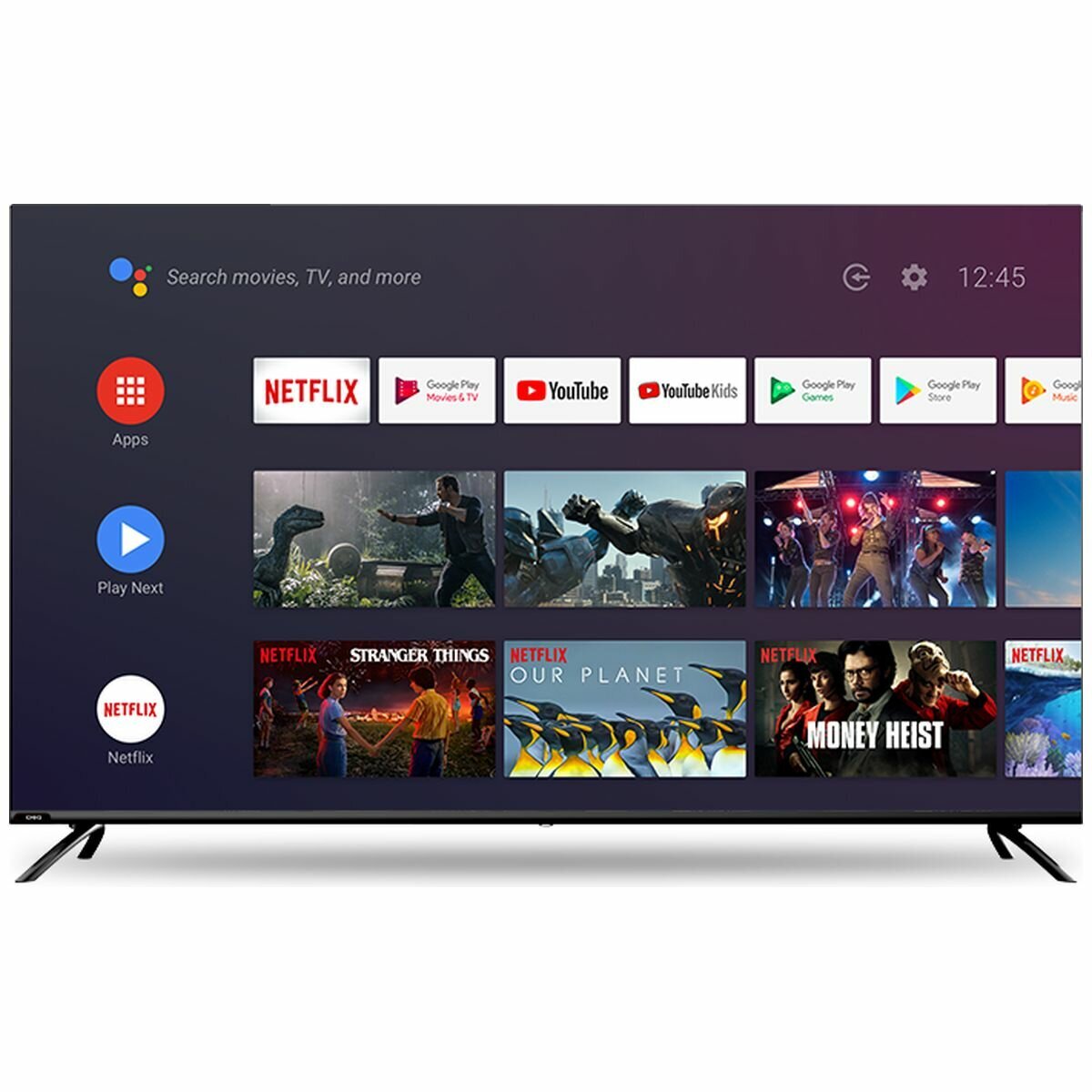 CHiQ 58 Inch 4K UHD Smart Android LED TV U58H10 | Appliances Online