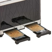 Russell Hobbs Structure 4 Slice Toaster Black RHT334BLK hero image